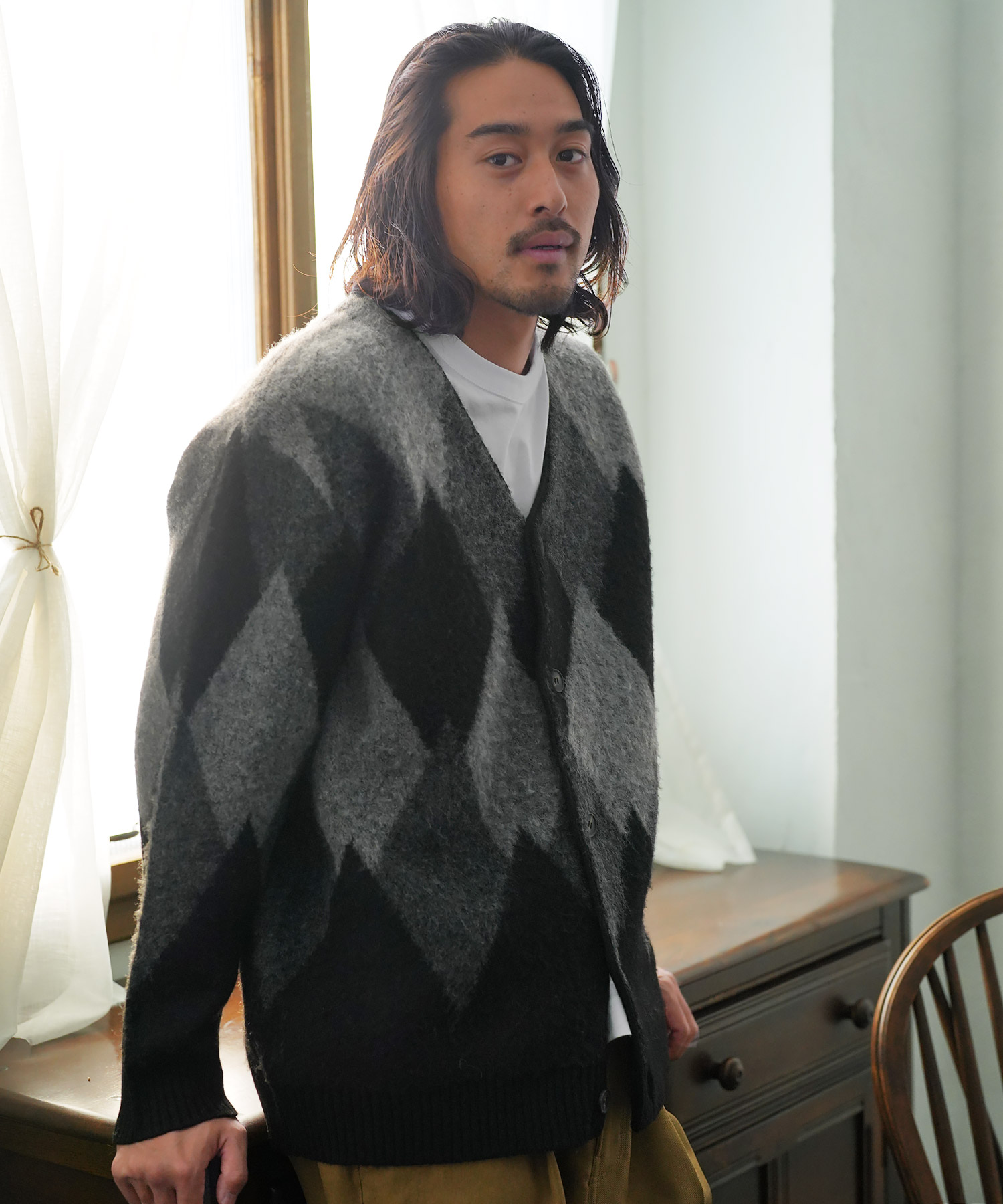 JIGGYS SHOP（ジギーズショップ） カーディガン メンズ トップス