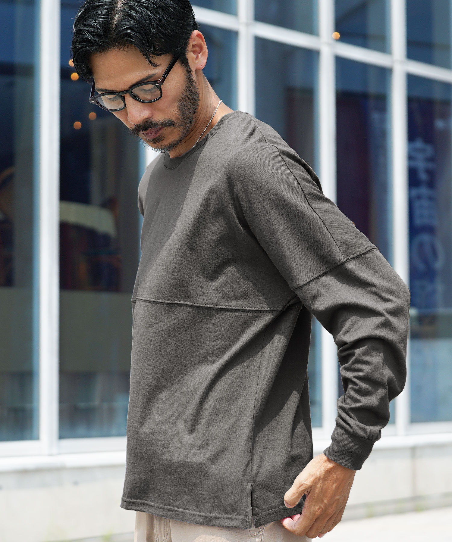 JIGGYS SHOP（ジギーズショップ） ロンT Tシャツ メンズ トップス