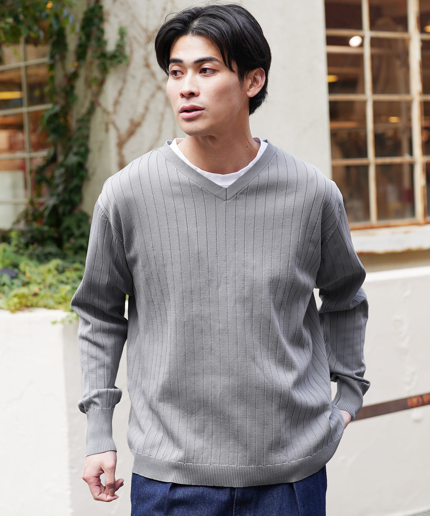 JIGGYS SHOP（ジギーズショップ） ニットセーター メンズ トップス