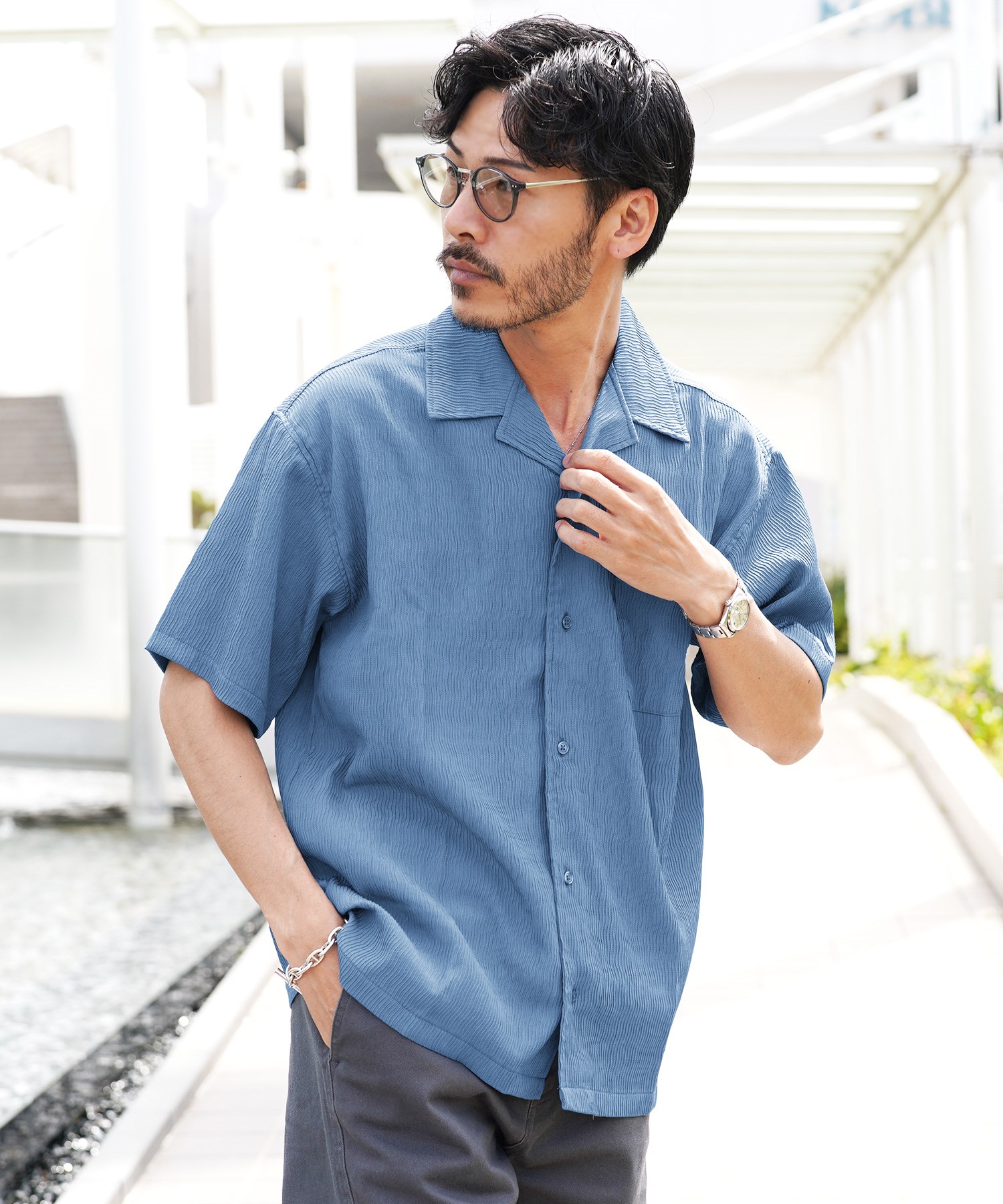 JIGGYS SHOP（ジギーズショップ） シャツ メンズ トップス 半袖シャツ