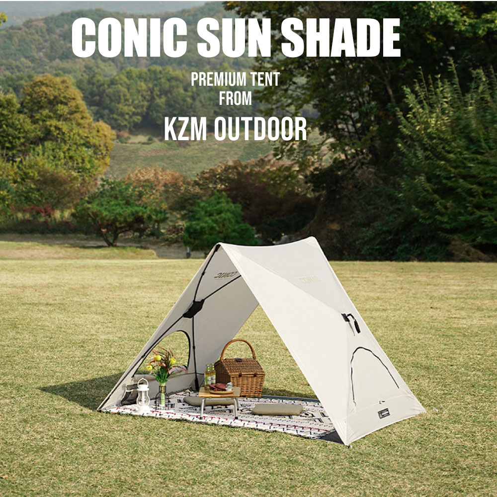 KZM OUTDOOR（カズミ アウトドア） KZM ワンタッチテント 日よけ