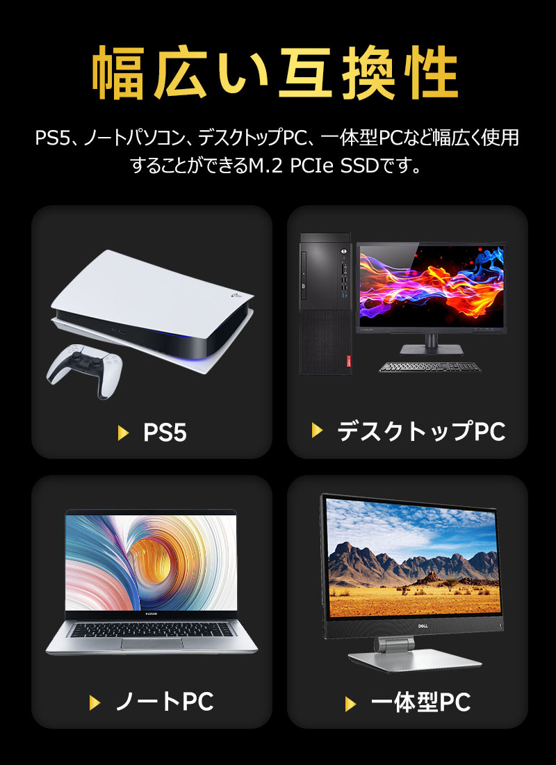 HUAWEI（ファーウェイ） HUAWEI 1TB NVMe 2.0 SSD PCIe Gen 4x4 R