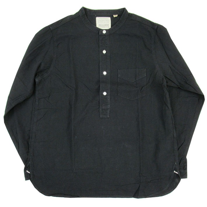 FULLCOUNT（フルカウント） ラウンドカラー プルオーバー シャンブレー