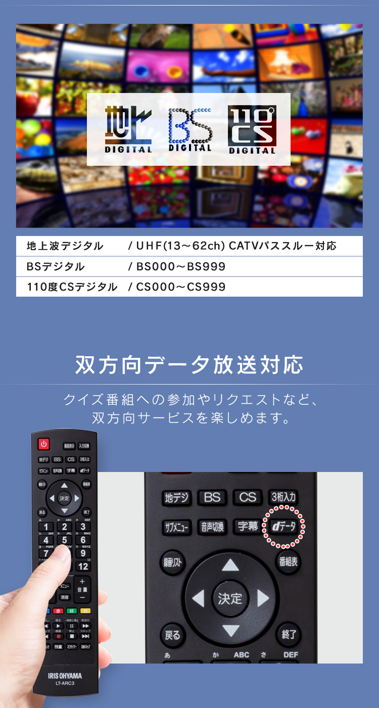 IRIS OHYAMA（アイリスオーヤマ） テレビ 液晶テレビ 32型テレビ 液晶