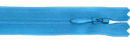 22cm】YKKコンシールファスナー 薄地（2cc) 色：ブルー系 全86色 ≪30