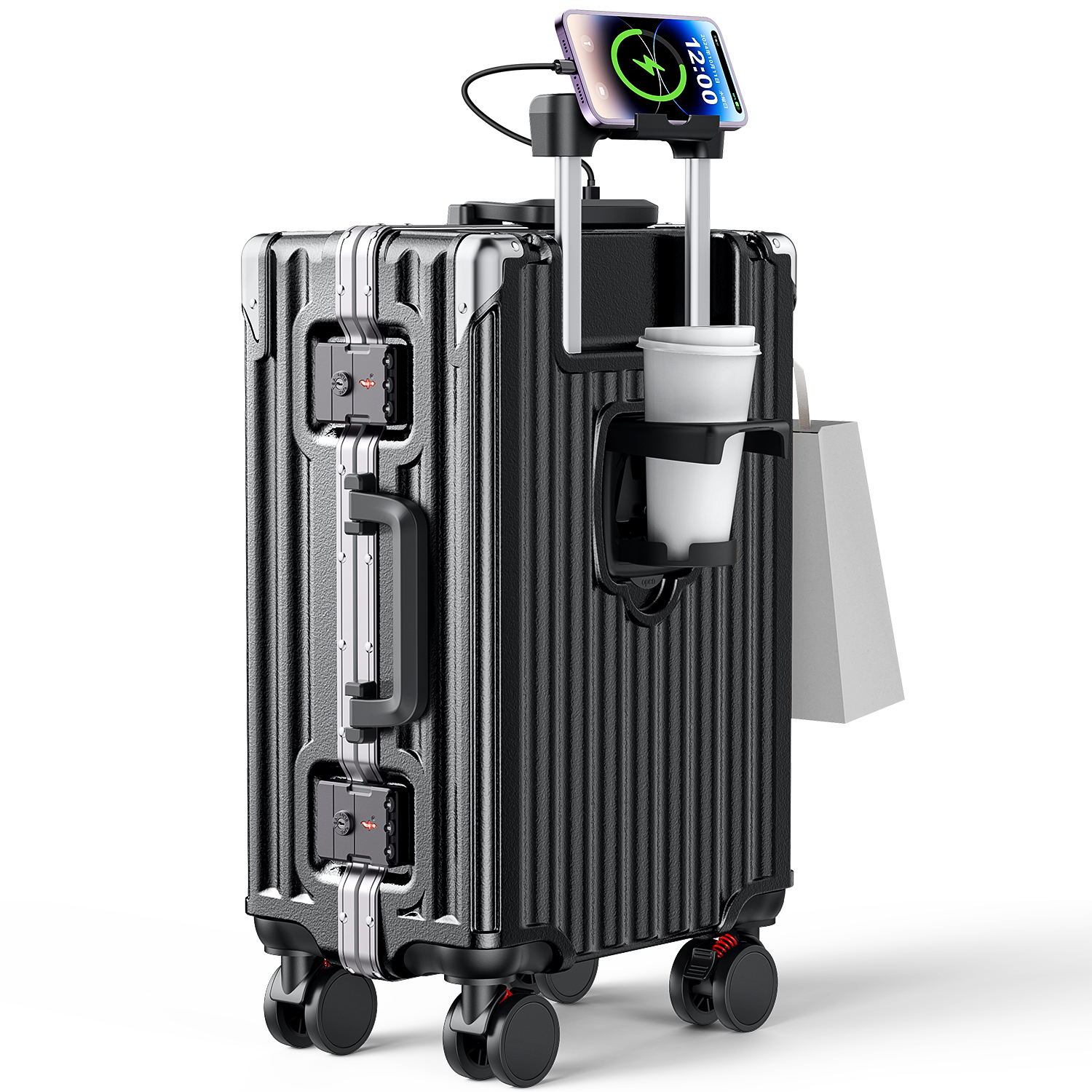 BARGOCH スーツケース 機内持ち込み アルミフレーム 超軽量 大型 超