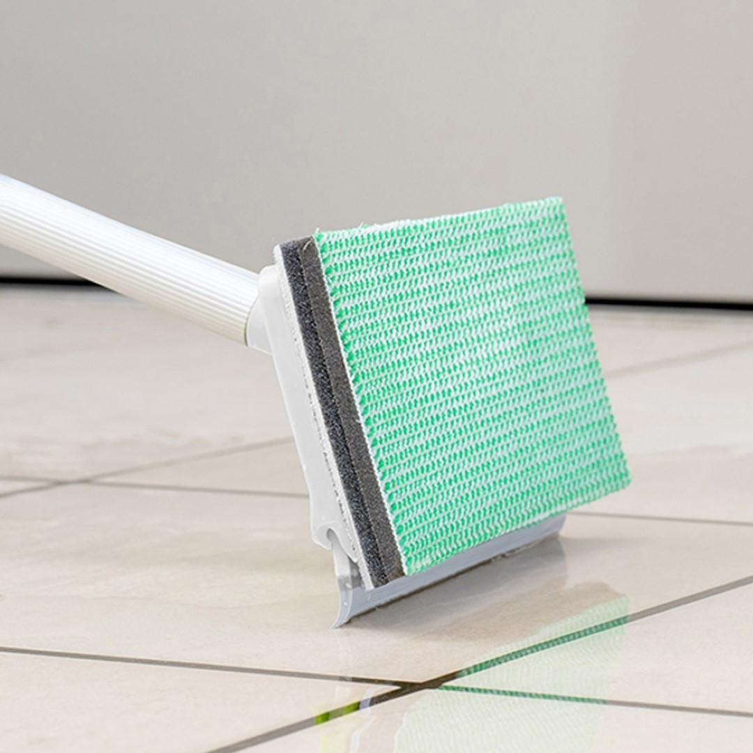 アズマ工業 AZUMA 玄関タイルブラシスポンジ 水切りつき 443953 掃除