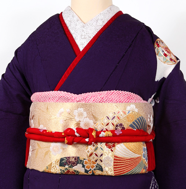 振袖レンタル 紫 セミオーダー 成人式 フルセット 振袖 結婚式 結納