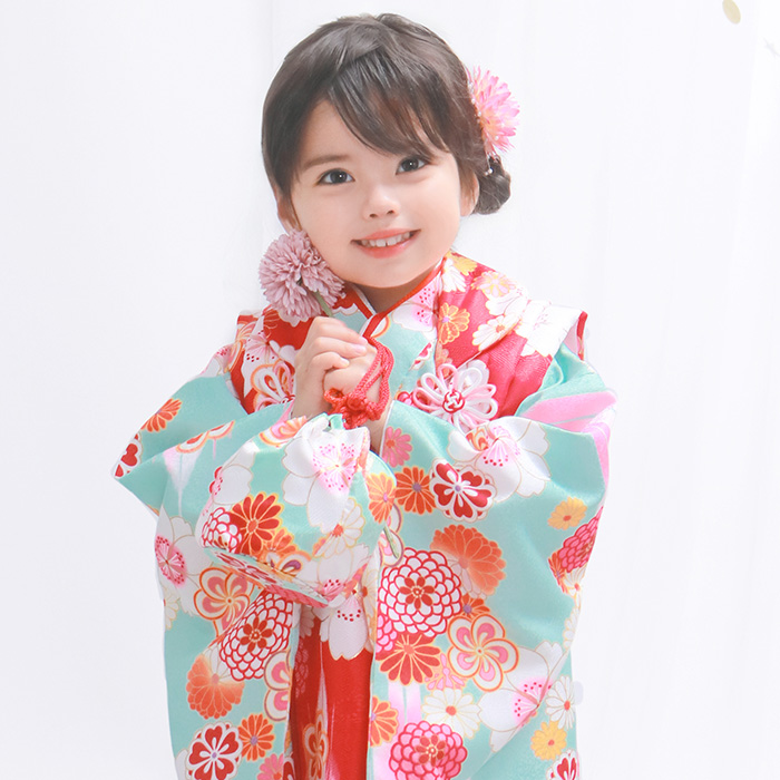 KYOETSU（京越） 七五三 着物 3歳 女の子 ひな祭り 【豪華9点フル