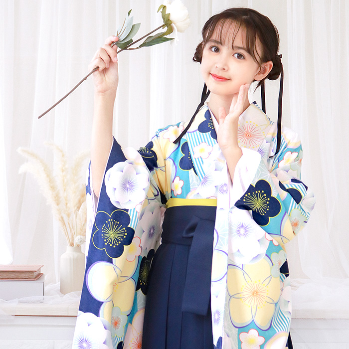 KYOETSU（京越） 袴セット ガールズ 【豪華安心袴4点セット】 卒業式