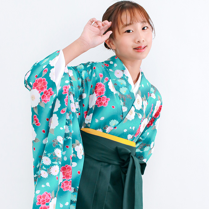 KYOETSU（京越） 袴セット ガールズ 【豪華安心袴4点セット】 卒業式