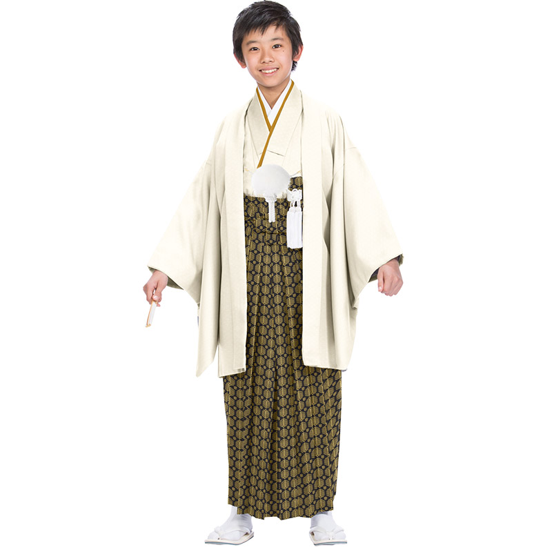 卒服 卒業式 小学校 男の子 紋付袴セット 着付け簡単 140cm 150cm 9点