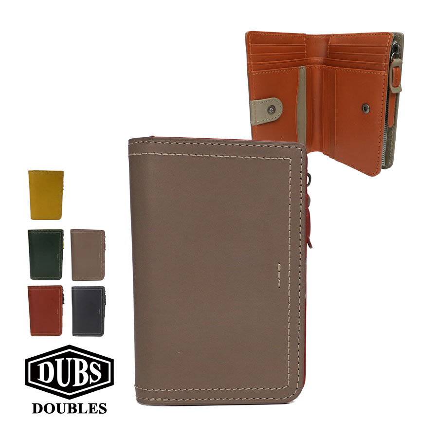 DOUBLES（ダブルス） 財布 メンズ 二つ折り 本革 革 レザー ブランド