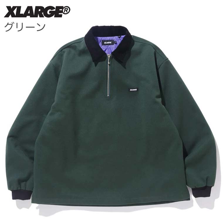 XLARGE（エクストラ ラージ） SAEL ジャケット QUILTED HALF ZIP SHIRT