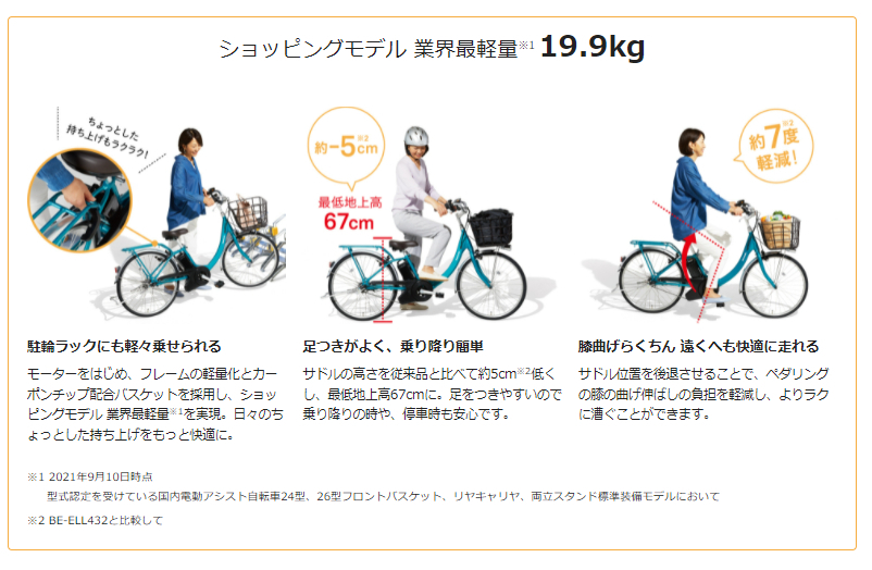 完売御礼 パナソニック ビビ・SL・24 BE-FSL431G パールピーコック