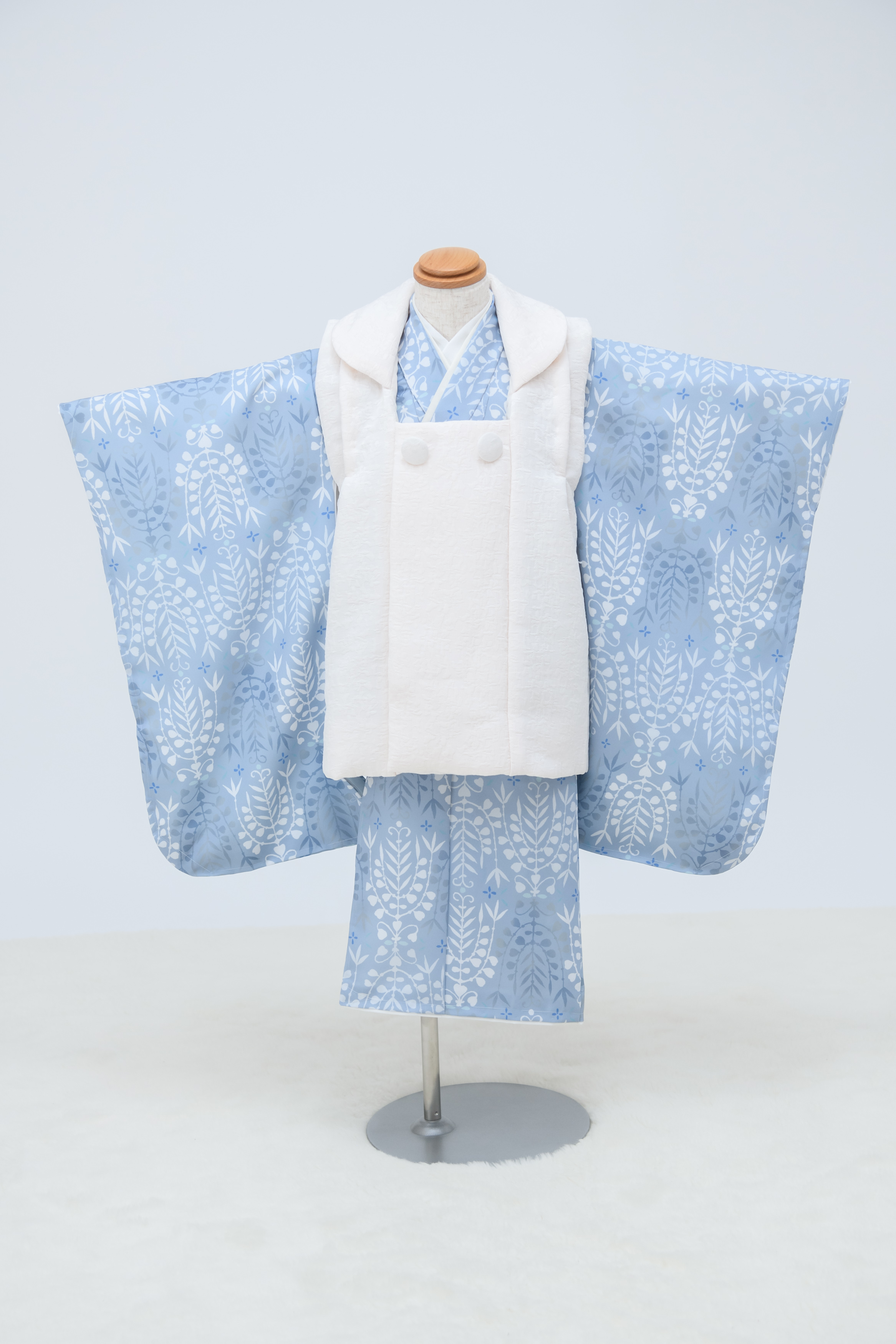 七五三 着物 3歳 販売 被布セット 男の子 京WA・KKA ブランド 7点