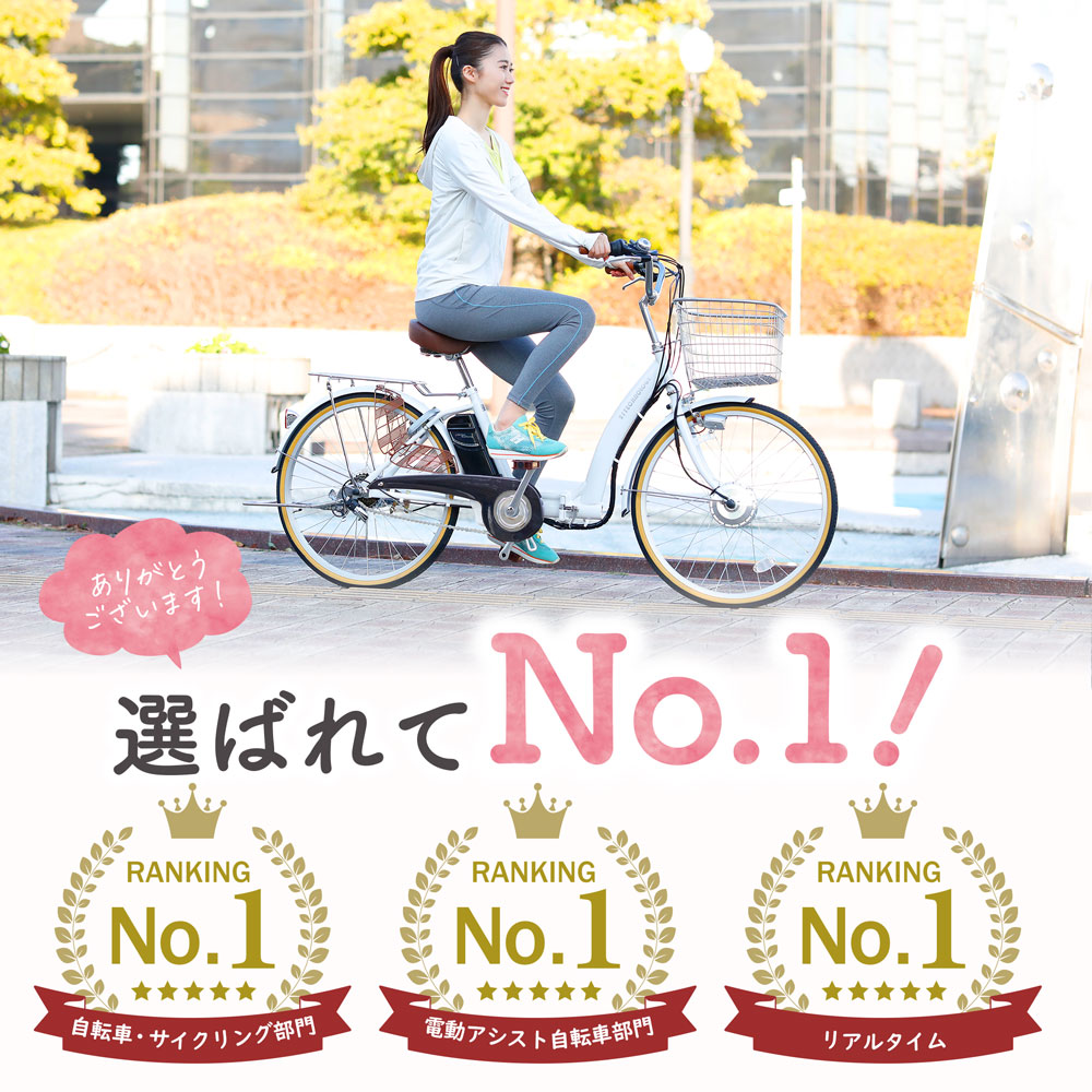 21Technology 電動自転車 電動アシスト自転車 26インチ シマノ製3段