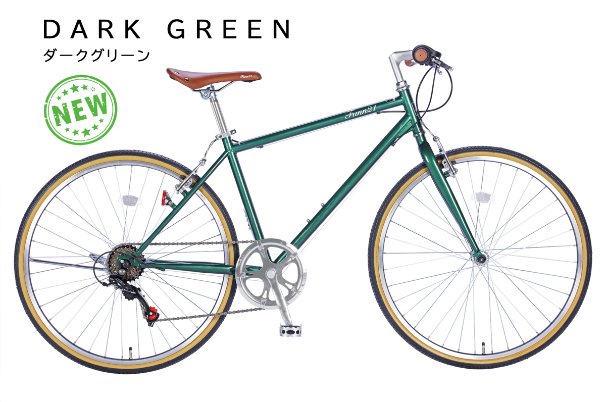 21Technology クロスバイク 自転車 26インチ LEDライト・ワイヤー