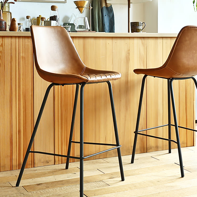 バーチェアー2脚セット VIVIT（ビビット） バーチェア カウンター