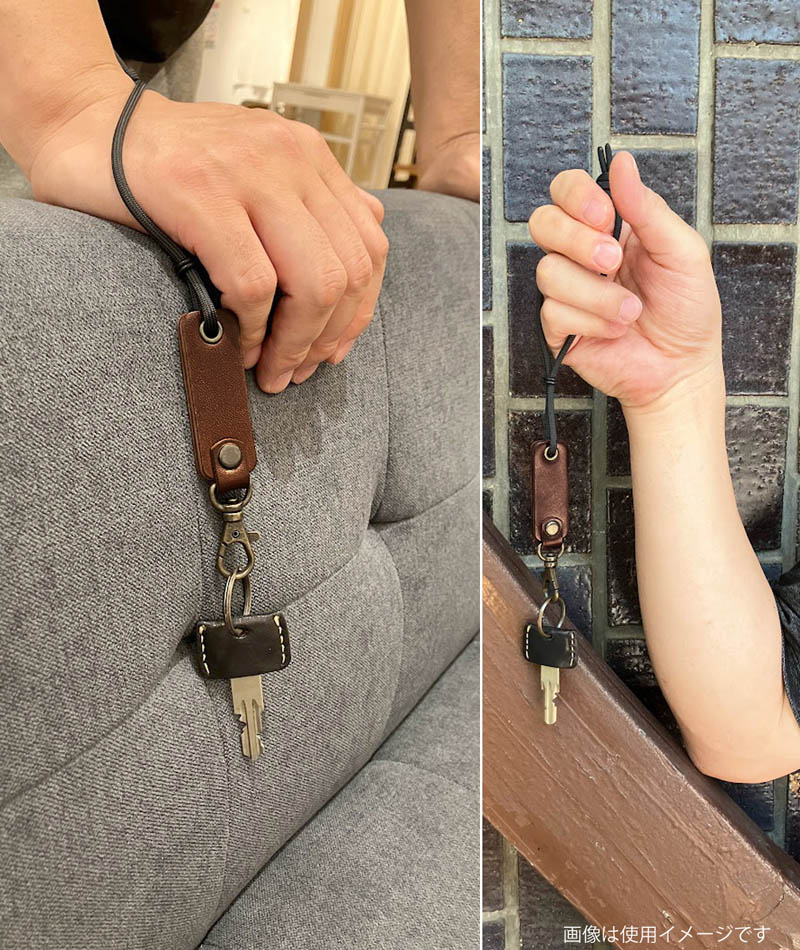 ストラップ ハンドストラップ スマホストラップ メンズ レザー ヌメ革