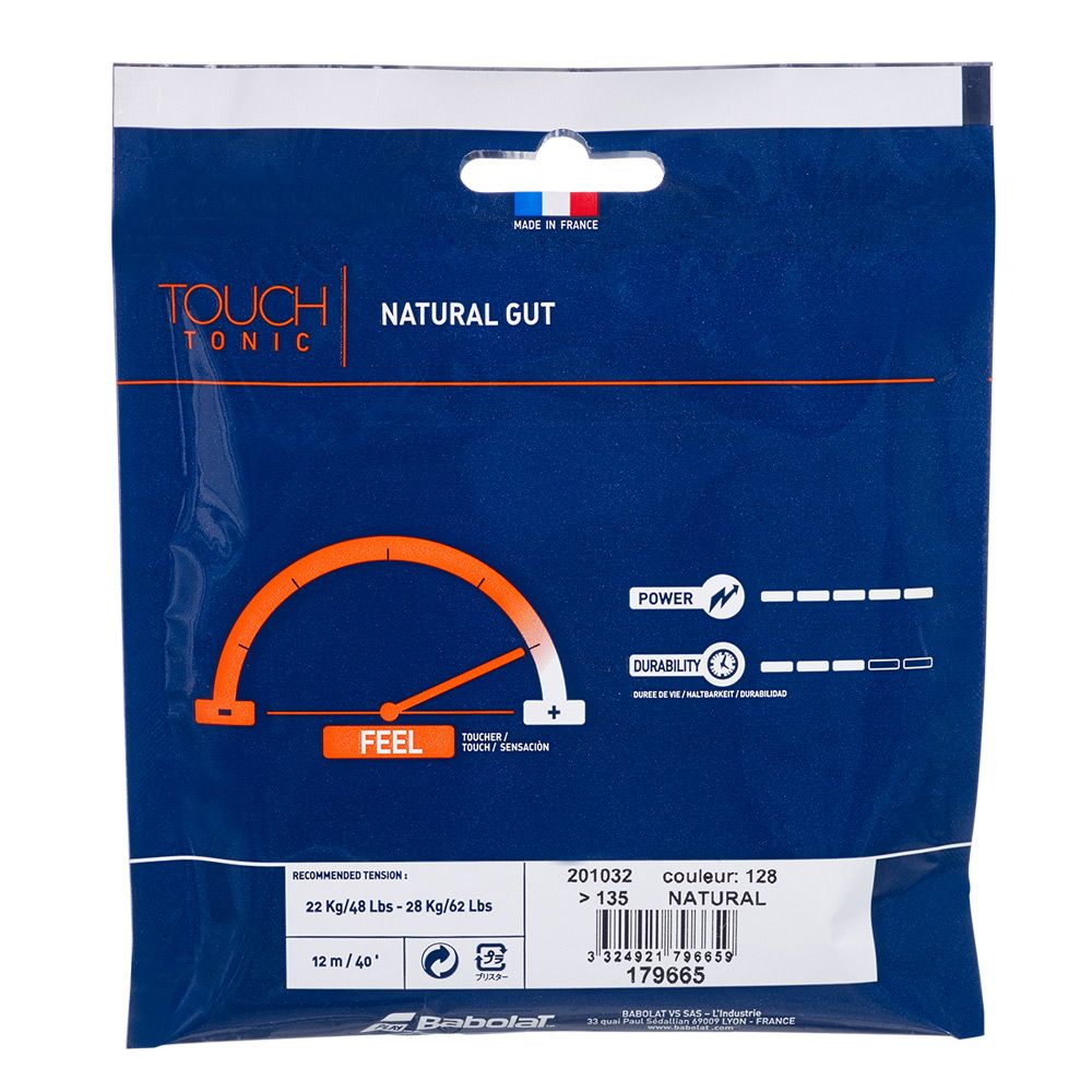 Babolat（バボラ） テニスガット・ストリング TOUCH TONIC タッチ