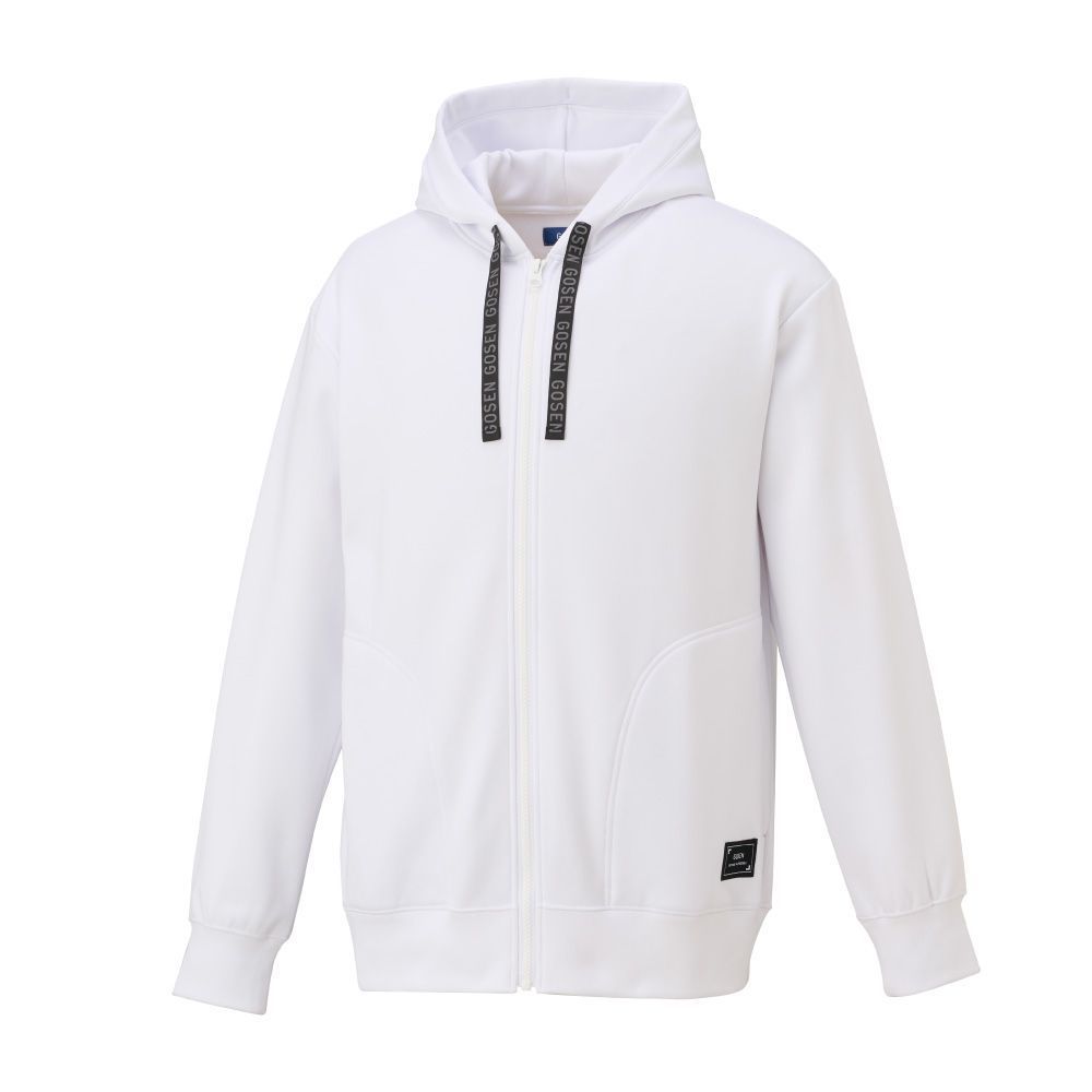 GOSEN（ゴーセン） テニスウェア ユニセックス 裏起毛ストレッチジップ