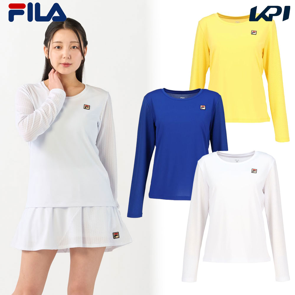 FILA（フィラ） テニスウェア レディース ロングスリーブシャツ