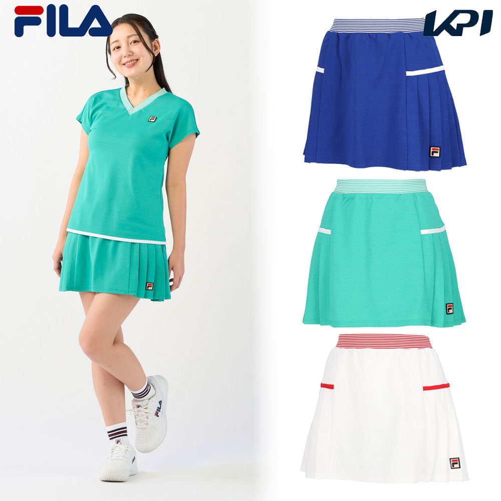 FILA（フィラ） テニスウェア レディース スコート CZ6SGW034 2026SS 3