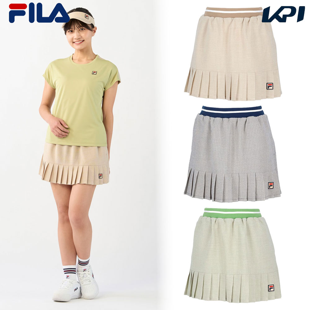 FILA（フィラ） テニスウェア レディース スコート CZ6SGW047 2026SS 3