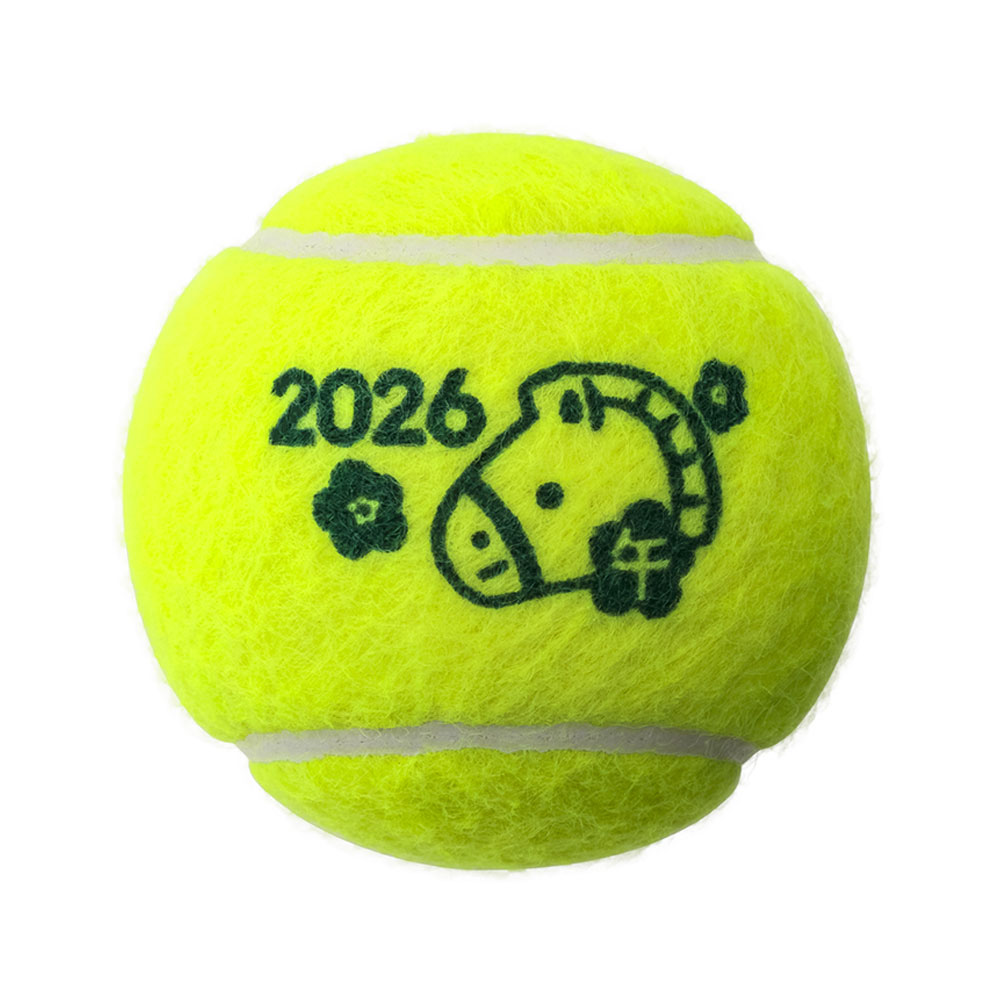 DUNLOP（ダンロップ） テニステニスボール 干支ボール 2026年「午