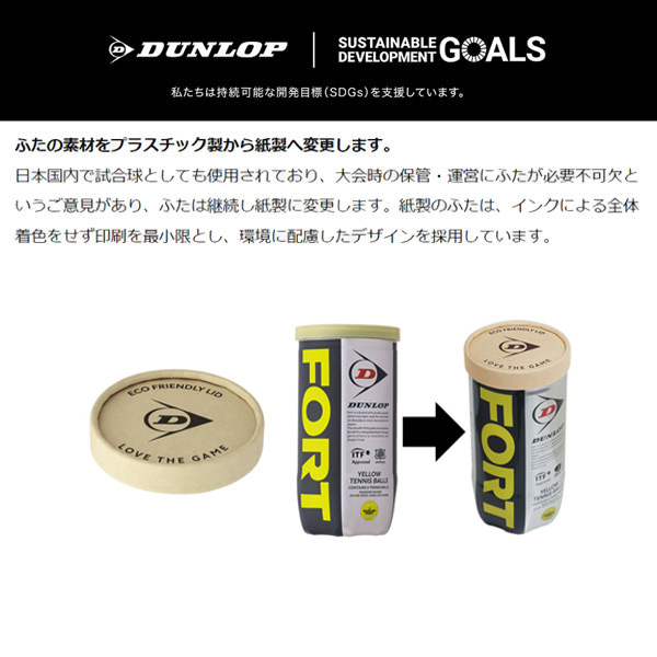 DUNLOP（ダンロップ） 『即日出荷』DUNLOP FORT フォート [2個入]1箱