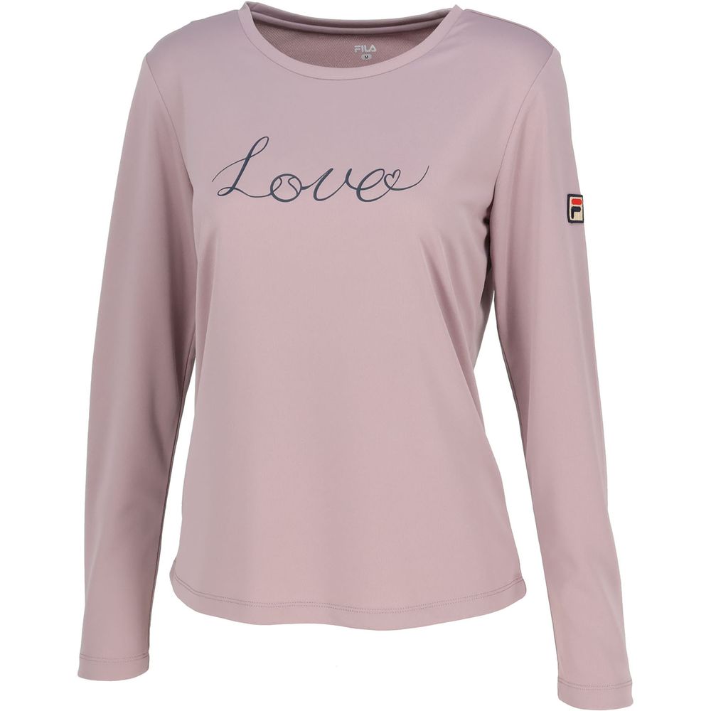 FILA（フィラ） テニスウェア レディース ロングスリーブグラフィックT