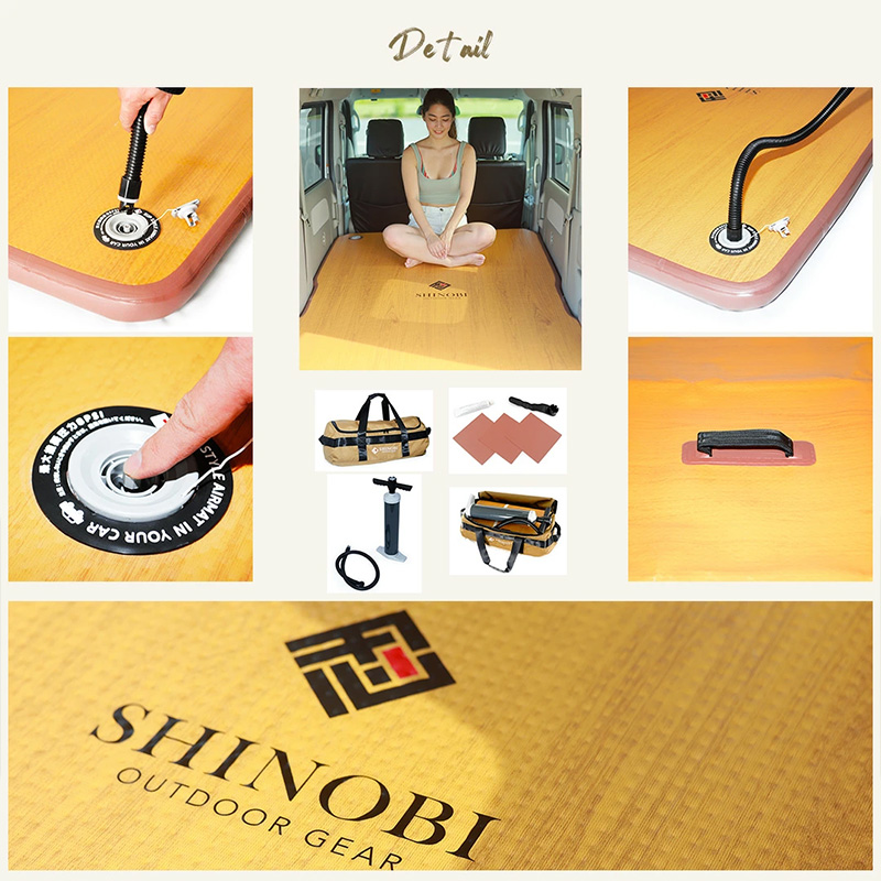 三菱（MITSUBISHI） SHINOBI デリカ D:5 車中泊キット エアマット