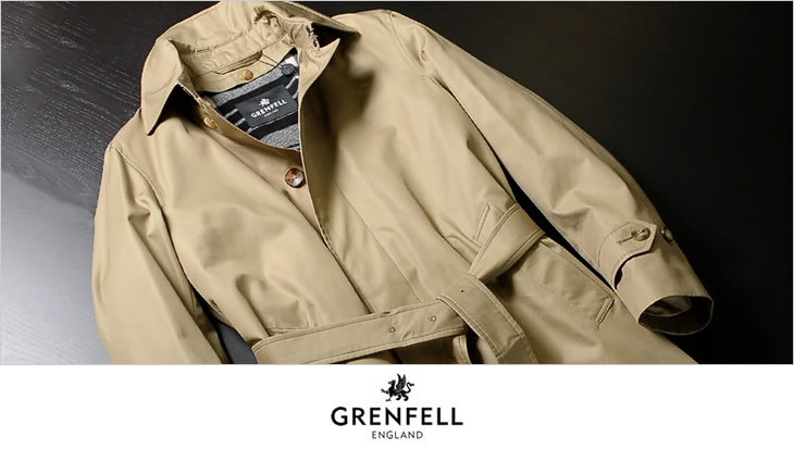 GRENFELL（グレンフェル） コットンギャバジングレンフェルクロス