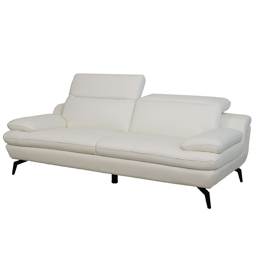 ソファ ソファー レザー 本革 3人掛け モダン おしゃれ ヘッド