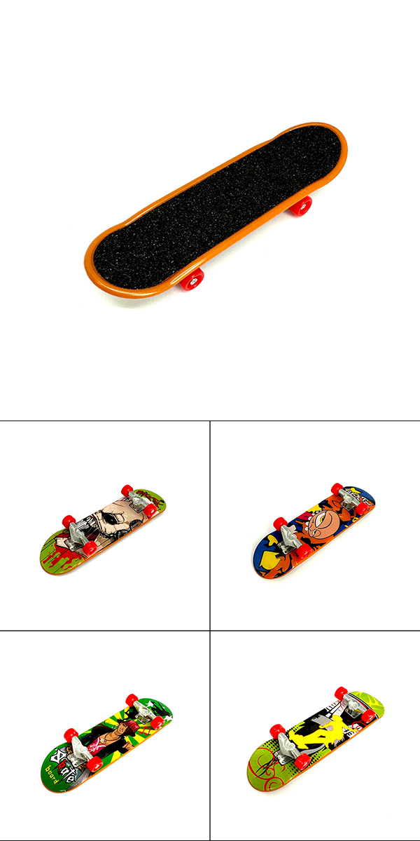 フィンガー スケートボード 12個セット 指スケ スケボー sk8 テック