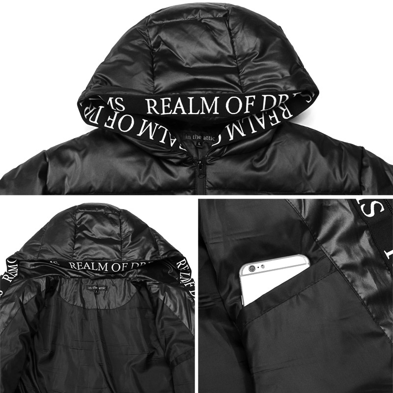 中綿ジャケット メンズ レディース ブルゾン フェイクダウン 暖か