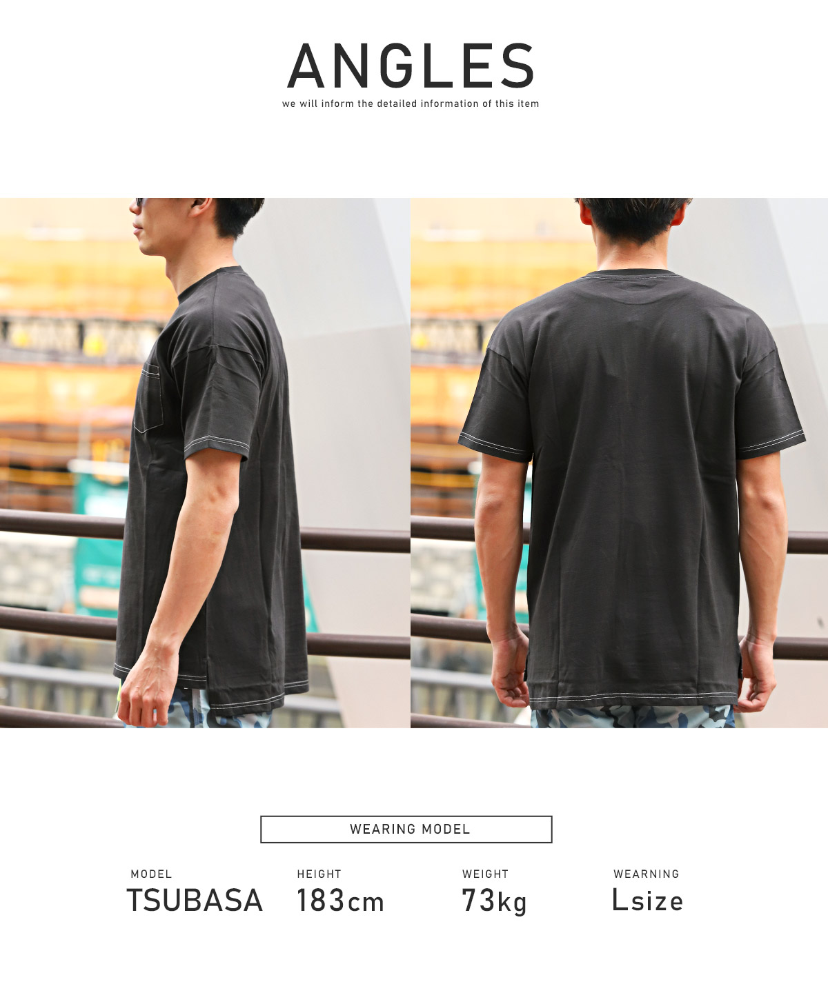 半袖Tシャツ メンズ ポケットTシャツ 無地 オーバーサイズ 胸ポケット