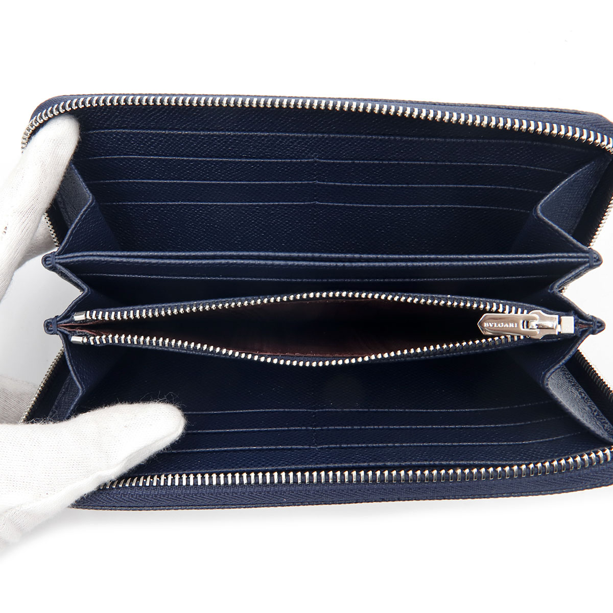 BVLGARI（ブルガリ） 財布 メンズ 長財布 財布 ラウンドファスナー