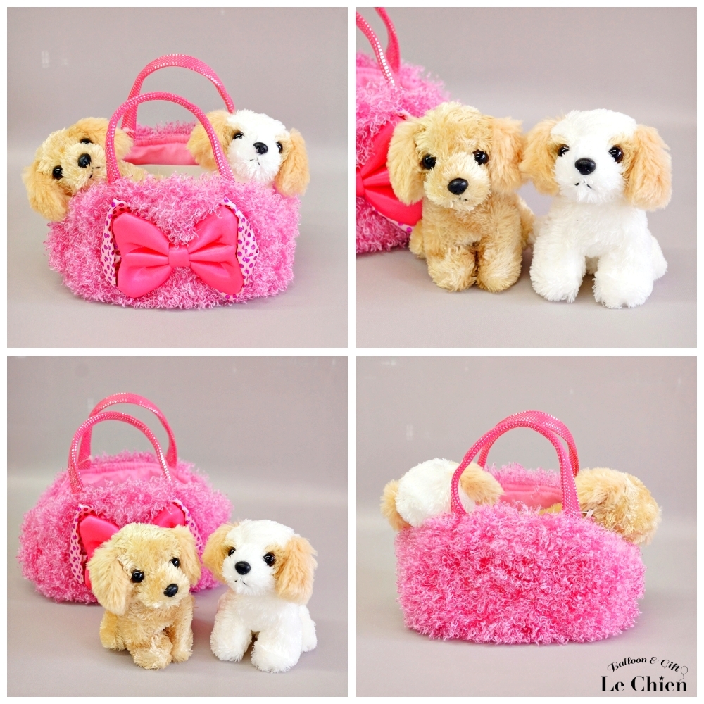犬 ぬいぐるみ ドッグインバッグ チワワ トイプードル コッカー