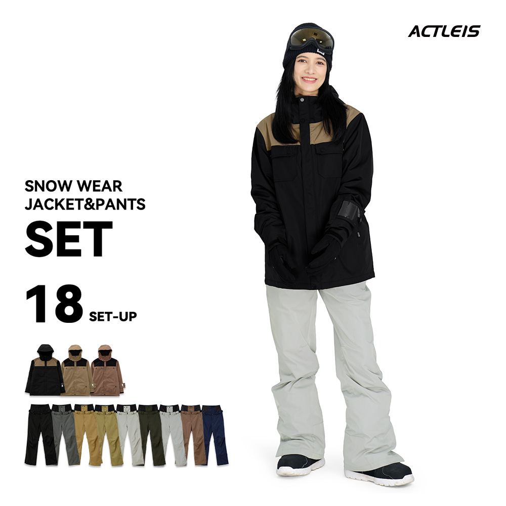 ACTLEIS（アクレイス） スキーウェア スノーボードウェア レディース