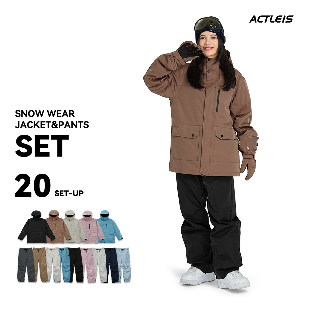 ACTLEIS（アクレイス） スノーボードウェア スキーウェア レディース