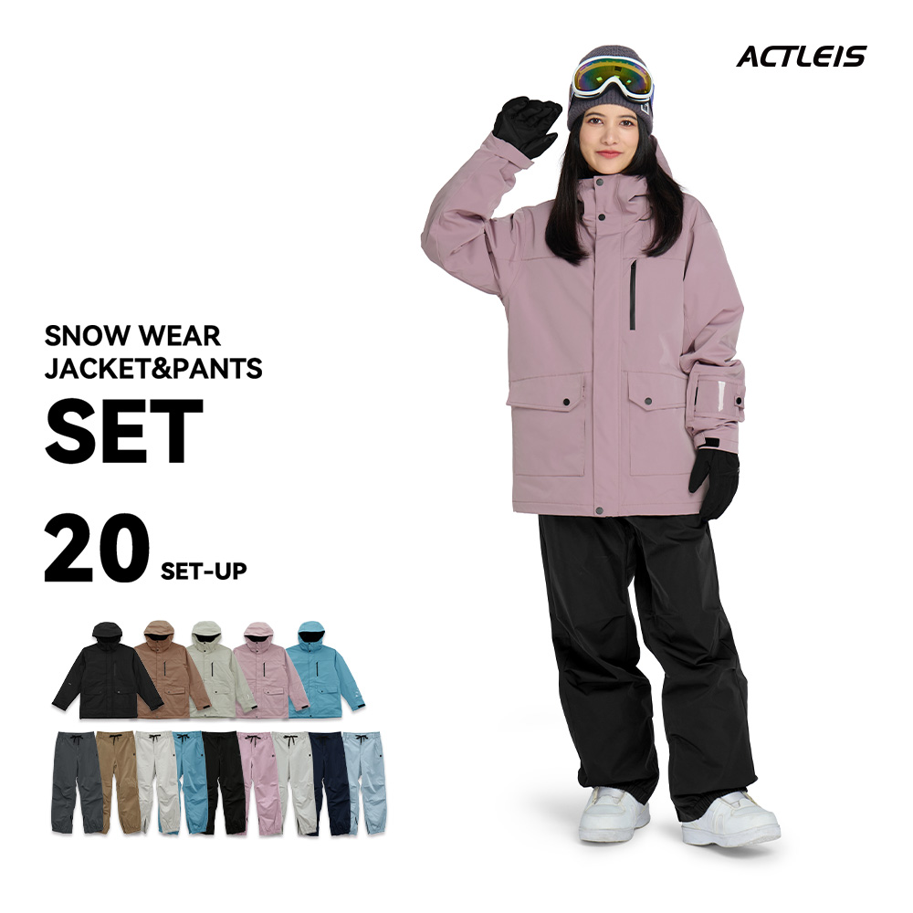 ACTLEIS（アクレイス） スノーボードウェア スキーウェア レディース