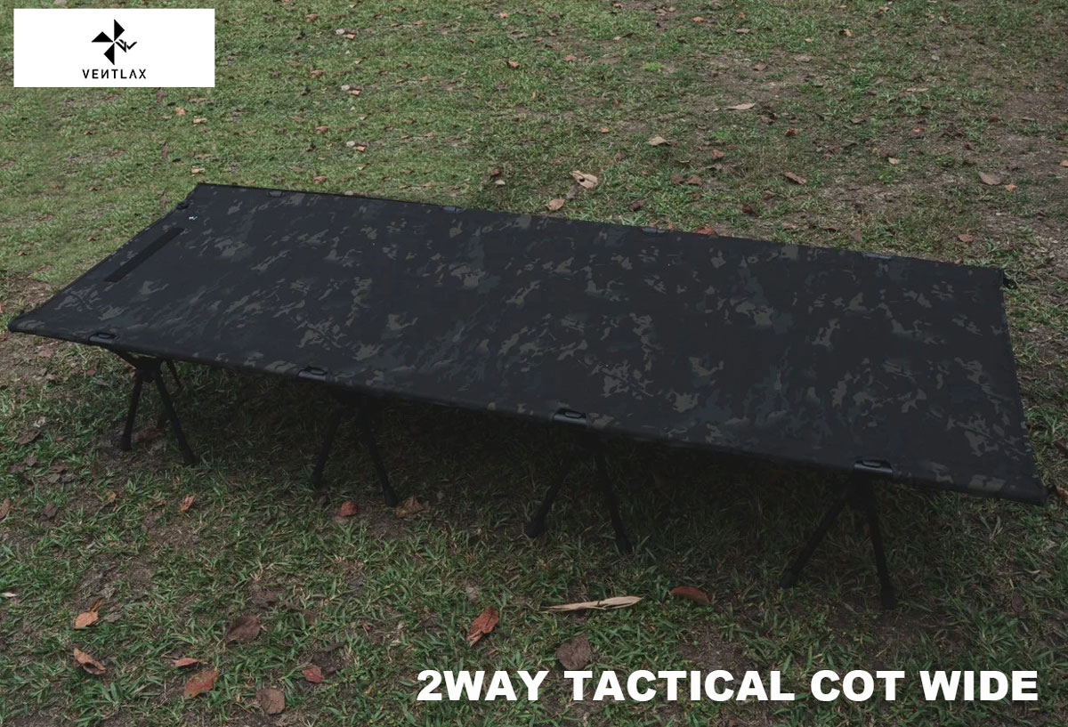 VENTLAX ヴェントラクス 2WAY TACTICAL COT WIDE タクティカルコット