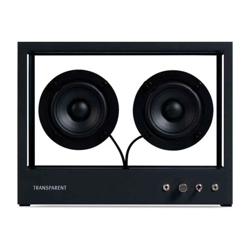 TRANSPARENT SOUND スピーカー bluetooth SMALL TRANSPARENT SPEAKER