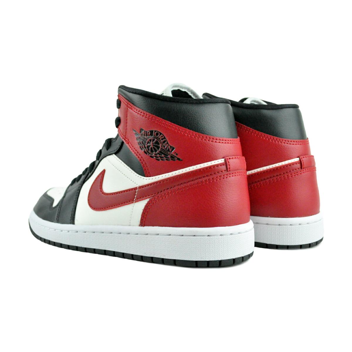 エア ジョーダン 1 NIKE WMNS AIR JORDAN MID sail/gym red-off noir