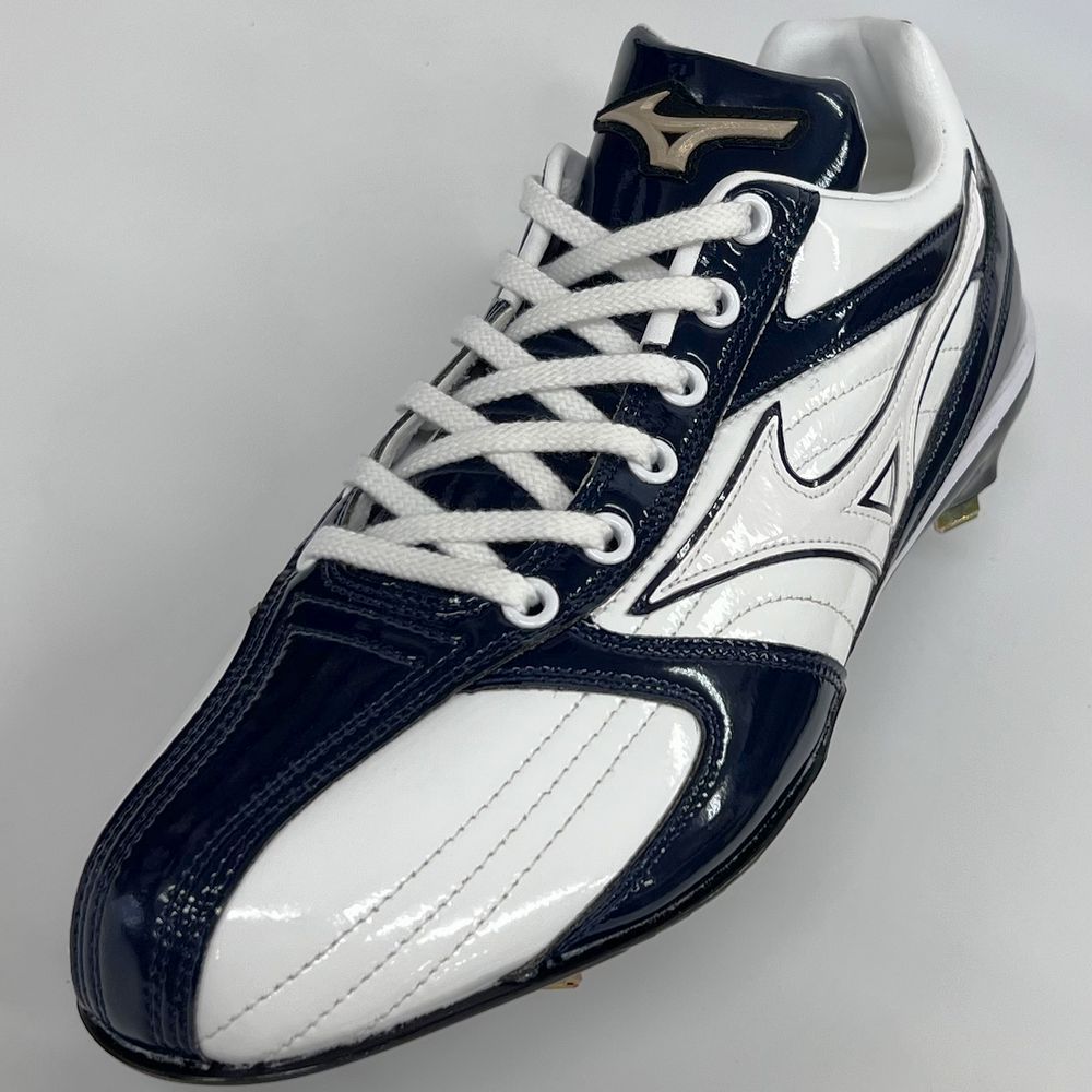 MIZUNO（ミズノ） 【サイズ交換送料無料】ホワイト×ネイビー 野球