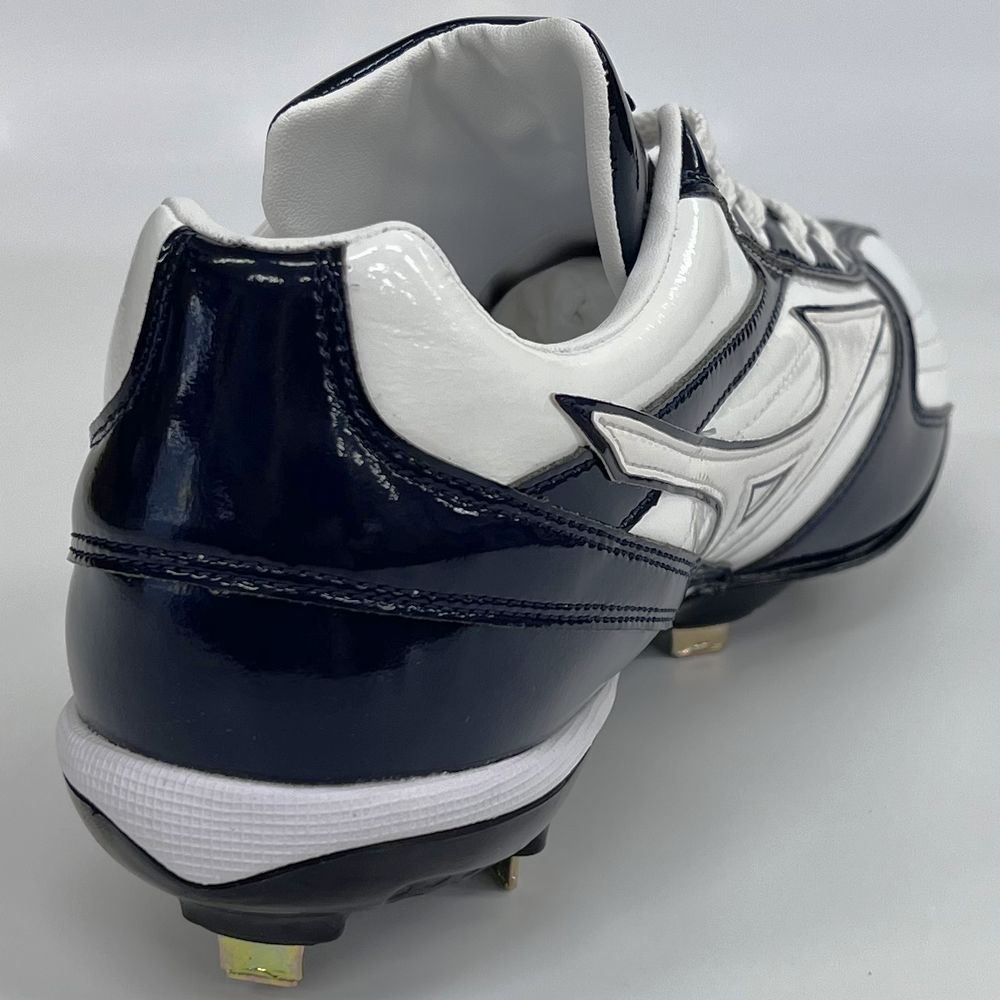 MIZUNO（ミズノ） 【サイズ交換送料無料】ホワイト×ネイビー 野球