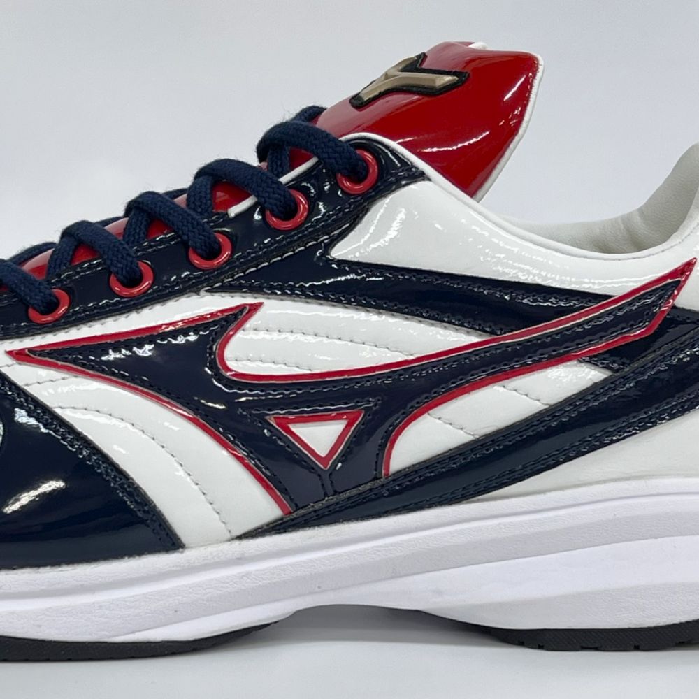 MIZUNO（ミズノ） 【サイズ交換送料無料】ネイビー×レッド 野球