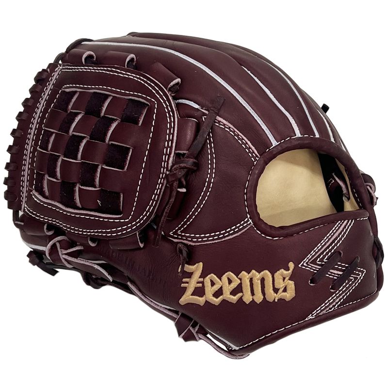 Zeems（ジームス） 左利き 左投げ用 野球 軟式グラブ グローブ 三方親